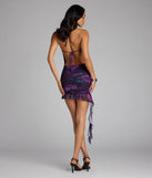 Twirling Babe Floral Ruffle Mini Dress