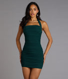 Can’t Look Away Halter Mini Dress