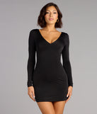 Own the Night Strappy Back Mini Dress
