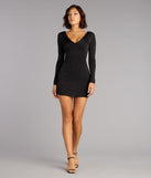 Own the Night Strappy Back Mini Dress