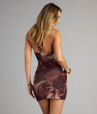 Bring The Heat Plunge Bodycon Mini Dress