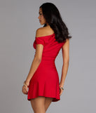 Turn Up The Heat One-Shoulder Mini Dress