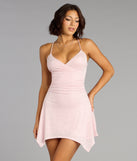 Pretty in Sparkle Glitter Mini Dress