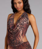 Untamed Heat Open Back Mini Dress
