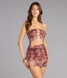Wild Intentions Cutout Ring Mini Dress