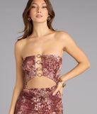 Wild Intentions Cutout Ring Mini Dress