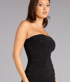 Glam Code Glitter Mini Dress