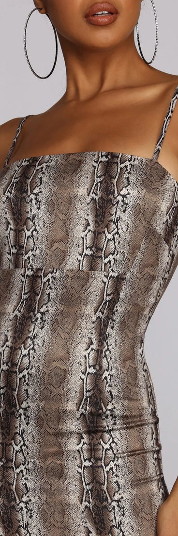 Fierce Fashionista Mini Dress