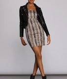 Fierce Fashionista Mini Dress