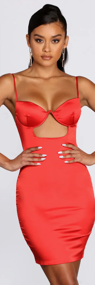 Sultry Stunner Mini Dress