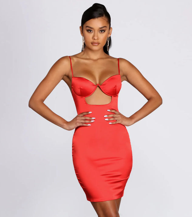 Sultry Stunner Mini Dress