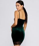 Velvet Vixen Mini Dress