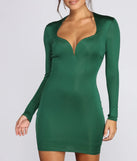 Taking The Plunge Mini Dress
