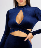 Slay Today Velvet Mini Dress