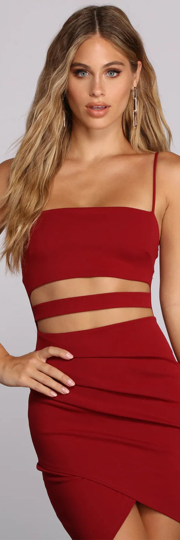 Sultry Styles Mini Dress