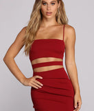 Sultry Styles Mini Dress