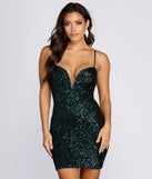 Sequin Darling Mini Dress