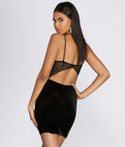 Taste Of Lace Mini Dress