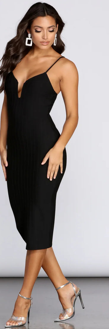 Meet Me In Midi Dress