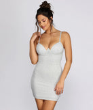 Glam Heat Stone Glitter Dress