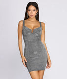 Mrs Glitz Mini Dress