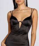 Sleekly Structured Underwire Mini Dress