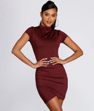 Wrapped In Basics Mini Dress