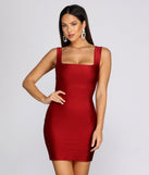 Stylish Sheen Mini Dress