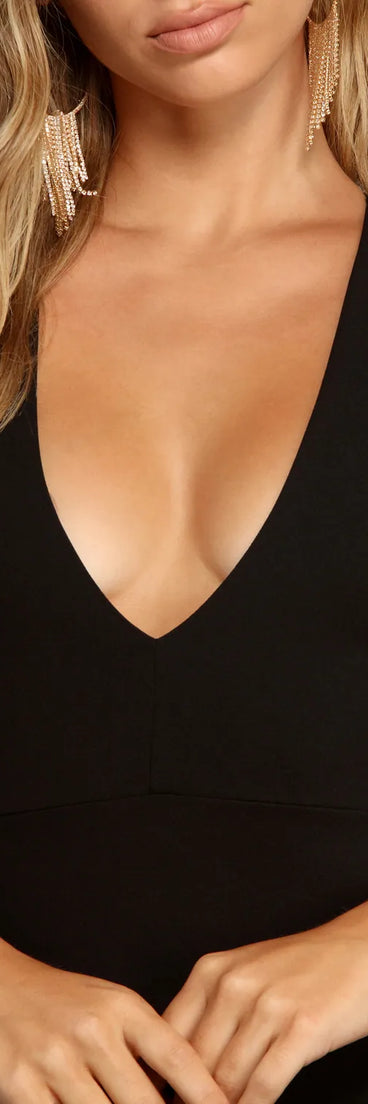 Very Necessary Crepe Mini Dress