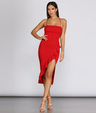 Ruffled In Love Sleeveless Dress
