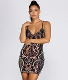 You Amaze Me Sequin Mini Dress