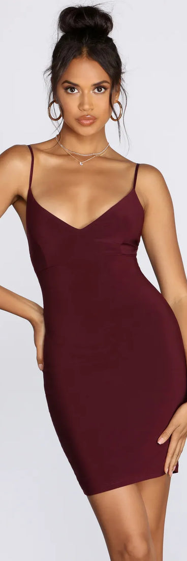 Sweet And Sultry Mini Dress