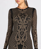 Moment Like This Heat Stone Mini Dress