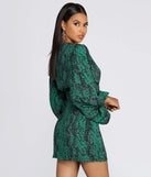 A Casual Slay Long Sleeve Mini Dress