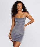 Glitter Doll Mini Dress
