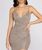 Shining Star Glitter Mini Dress