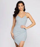 Rhine And Shine Glitter Mini Dress