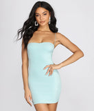 Sparkle On Glitter Mini Dress