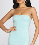 Sparkle On Glitter Mini Dress