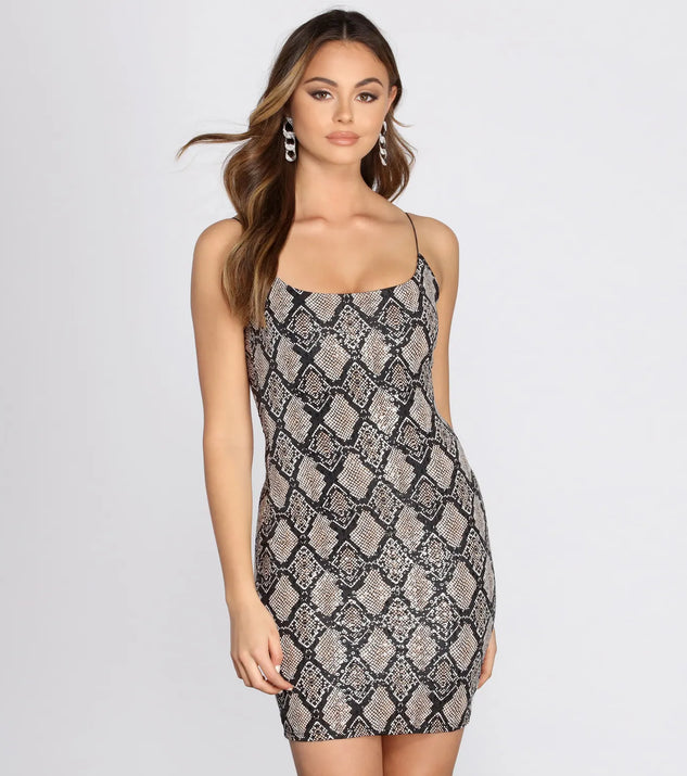 Little Miss Charmer Mini Dress