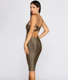 Glitter Fab Midi Dress