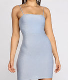 Bring The Glitter Mini Dress