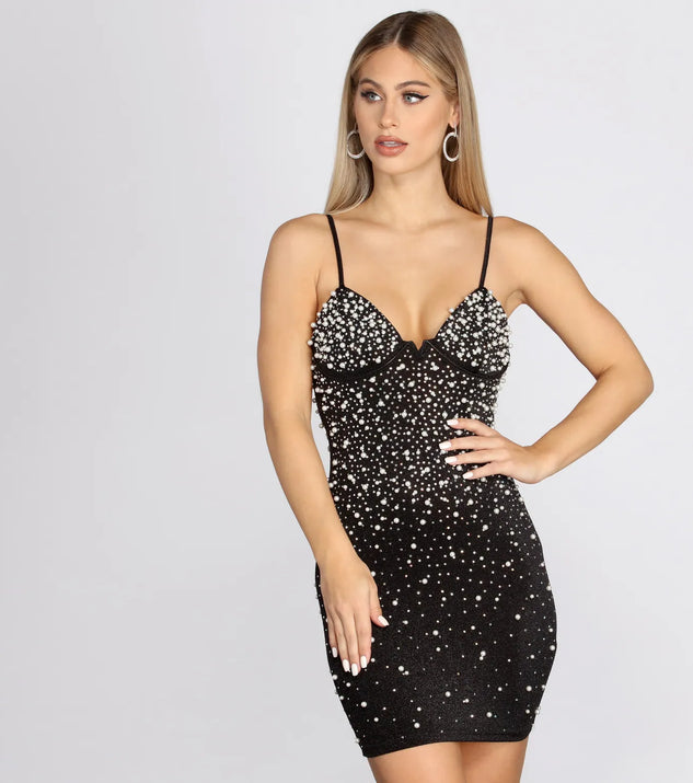 Major Glam Queen Mini Dress