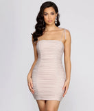 Sweet Sugar Ruche Mini Dress