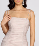 Sweet Sugar Ruche Mini Dress