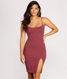 Get A Move On Crepe Midi Dress