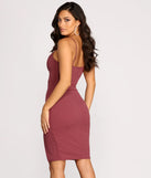 Get A Move On Crepe Midi Dress