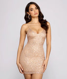 Shine Goals Sequin Mini Dress