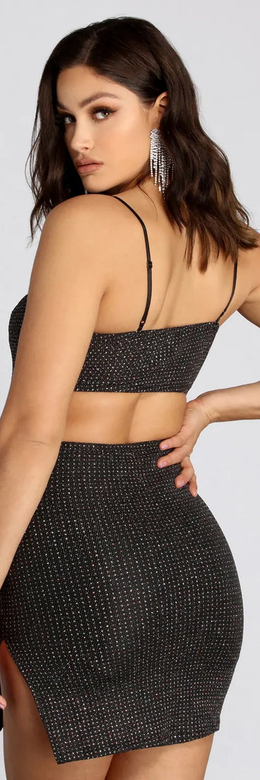 It's Lit Glitter Dress