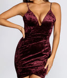 All The Posh Things Velvet Dress